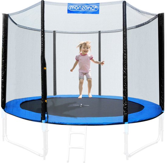 Monzana Veiligheidsnet Trampoline - voor 6 bevestigingspalen - Ø183cm