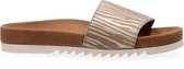 Maruti  - Berlin Slippers - Zebra Beige Silver - 41