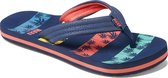 Reef Slippers - Maat 33/34 - Unisex - donkerblauw/geel/rood/groen/blauw