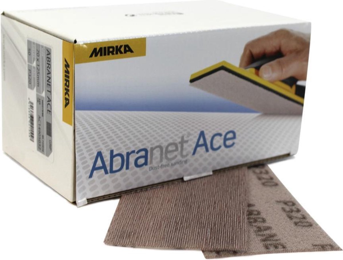 MIRKA Abranet ACE Schuurstroken 70x125mm - P100