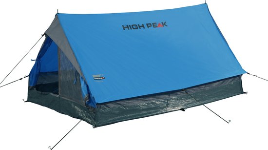 High Peak Minipack Tunneltent - Blauw - 2 Persoons - High Peak