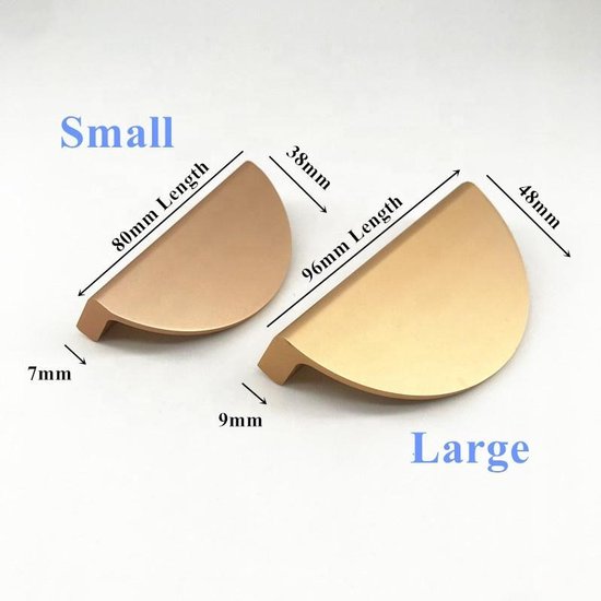 Messing Recht 6.5cm Goud Vintage Mini Liniaal Recht Messing