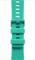 Velvet Turquoise bandje Fitbit Versa, Versa 2 en Versa Lite Large