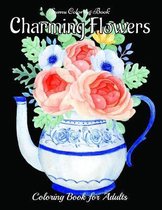 Charming Flowers Coloring Book for Adults