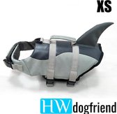 Gilet de sauvetage pour votre chien - modèle requin avec aileron (XS)
