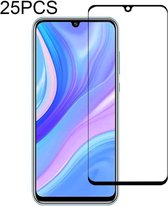 Voor Huawei P Smart S 25 PCS Volledige lijm Volledig scherm gehard glasfilm