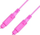 30m EMK OD2.2mm digitale audio optische vezelkabel kunststof luidspreker balanskabel (roze)
