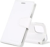 Voor iPhone 11 Pro MERCURY GOOSPERY SONATA DAGBOEK Horizontale flip lederen tas met houder & kaartsleuven & portemonnee (wit)