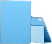 Voor Lenovo Smart Tab M10 / P10 10.1 inch Litchi Textuur Effen Kleur Horizontale Flip Lederen Case met Houder & Pen Slot (Hemelsblauw)