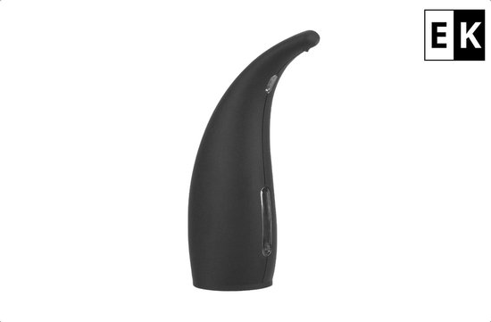 Moderne Zeepdispenser - Mat Zwarte Zeepdispenser met Infrarood Sensor - Automatische Schuim en Zeep Dispenser