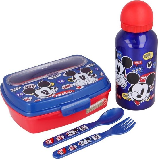 Disney Mickey Mouse Ensemble de couverts pour enfants 6 pièces