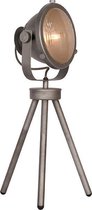 LABEL51 - Tafellamp Tuk-Tuk - Industrieel metaal - Burned Steel - 26x19x60 cm