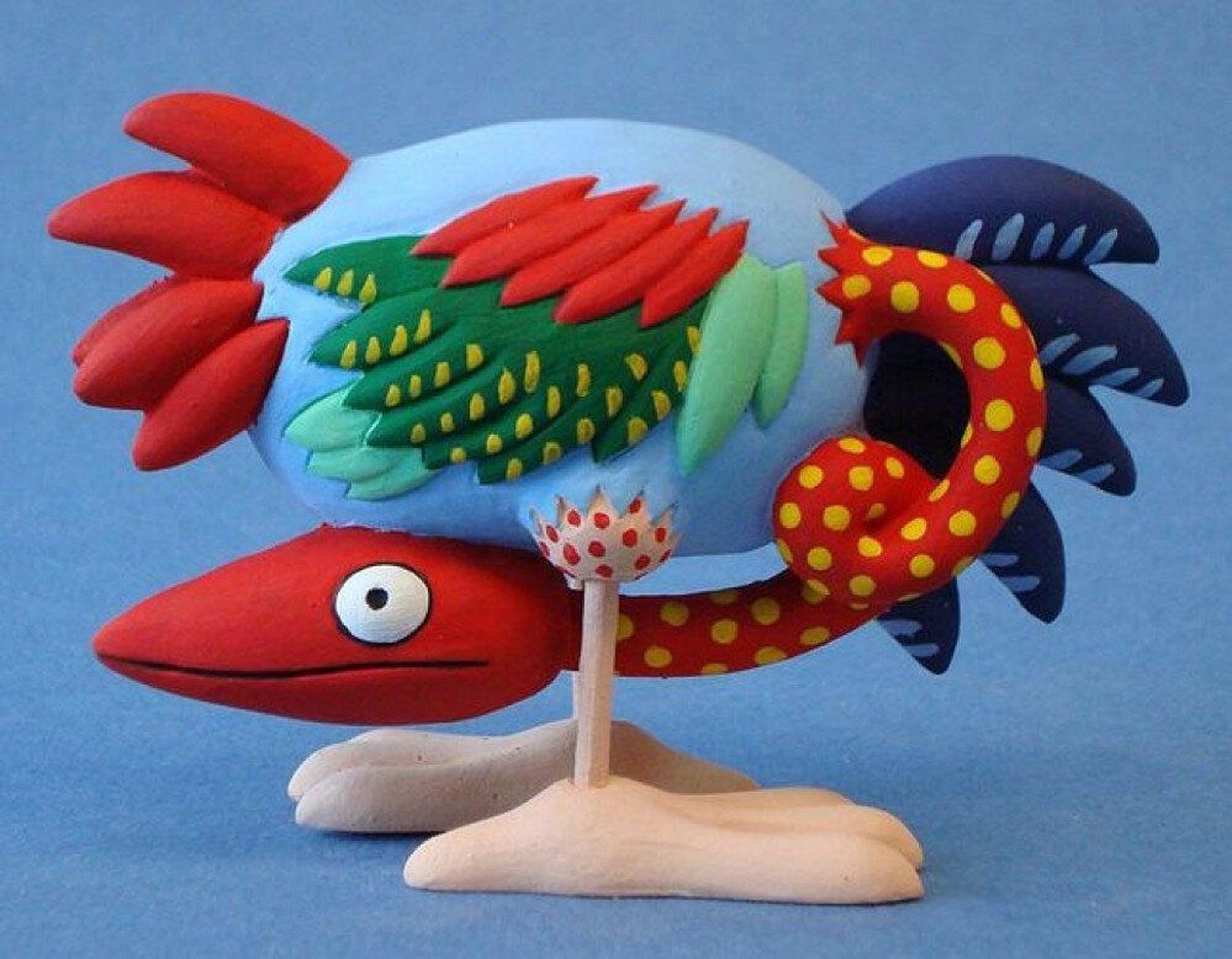 Renée Windig beeld VOGEL 1 7cm