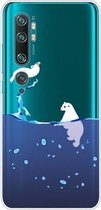 Voor Xiaomi CC9 Pro Painted TPU beschermhoes (zegel)