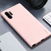 Voor Samsung Galaxy Note 10 Pro iPAKY Starry Series schokbestendig rietje materiaal + TPU beschermhoes (roze)