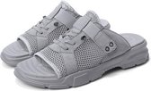 Casual Trend Mesh Slijtvaste strandschoenen voor heren (kleur: grijs, maat: 38)