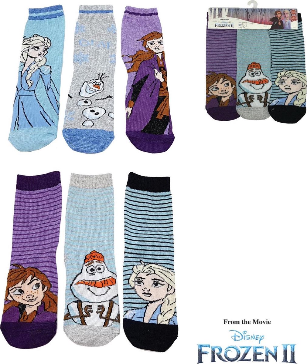 6 paar sokken  Disney Frozen maat 31-34 - Disney Frozen