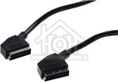 Scart Aansluitkabel 1.2 meter, Male - Male 21p