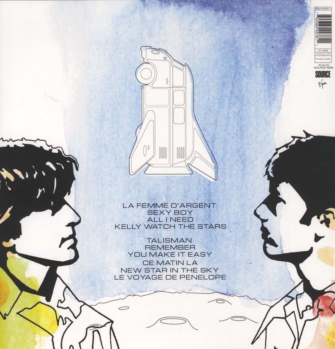 Air Moon Safari LP - Debuutalbum met Femme D'Argent en Sexy Boy | bol