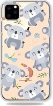Fashion Soft TPU Case 3D Cartoon Transparant Soft Silicone Cover Telefoonhoesjes Voor iPhone 11 Pro (Koala)