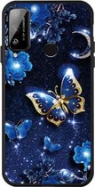 Voor Huawei Play 4T Pattern Printing Embossment TPU Mobile Case (Kingdee)