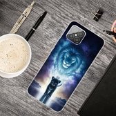 Voor Huawei Nova 8 SE Gekleurde tekening Clear TPU beschermhoesjes (The Lion King)