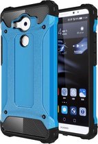 Voor Huawei Mate 8 Tough Armor TPU + PC combinatiehoes (blauw)