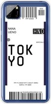 Voor Huawei Y5P 2020 Boarding Card Series Pattern TPU beschermhoes (Tokyo)