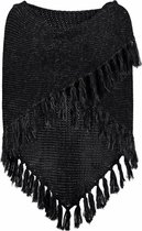 Mooie omslagdoek van alpacawol / alpaca wol in de mooie zwarte kleur (dark night) - een must have voor op een spijkerbroek of op nette kleding