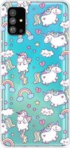 Voor Galaxy S20 + Lucency Painted TPU beschermhoes (Bobby Horse)