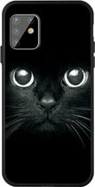 Voor Galaxy A81 / Note 10 Lite / M60s Pattern Printing Embossment TPU Mobile Case (Whiskered cat)