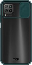 Voor Huawei P40 lite MOFI Xing Dun-serie PC + TPU Anti-peep Waterdicht en Anti-drop All-inclusive beschermende schaal, doorschijnend Frosted (groen)