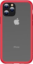 Voor iPhone 11 Pro Max TOTUDESIGN Gingle-serie schokbestendig TPU + pc-hoesje (rood)