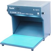 Kaisi K-1811 Mini Dust Free Room Werktafel Telefoon LCD Reparatie Machine Reinigingsruimte met Mat Gereedschap, EU Plug