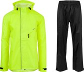 AGU Passat Regenpak Essential - Fluo Geel - S - Dames & Heren - Waterdicht