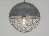 Lumidora Hanglamp 72869 - E27 - Grijs - Betongrijs - Metaal - ⌀ 35 cm