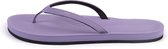 Indosole Flip Flops Essential Dames Slippers - Paars - Maat 39/40