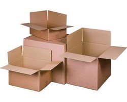 10 x SMARTBOXPRO vouwdoos - extra stevig dubbelwandig golfkarton - 43x31x25cm