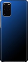 Samsung Galaxy S20 Plus - Hard Case - Deluxe - Fully Printed - Zwart Blauw