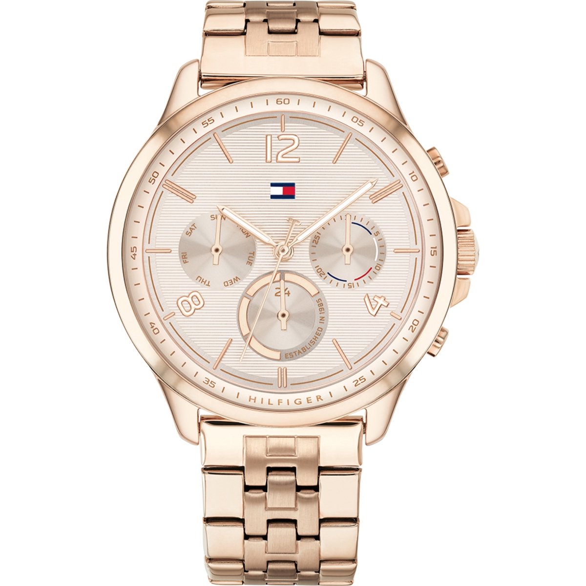 Tommy Hilfiger TH1782224 Horloge - Staal - Rosekleurig - Ø 38 mm