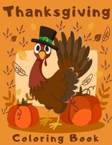 Thanksgiving Coloring Book for Kids Ages 2-5