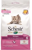 Schesir - Kattenvoer - droogvoer voor katten - voor KITTENS - Kip -1,5kg