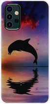 ADEL Kunststof Back Cover Hardcase Hoesje voor Samsung Galaxy A32 (4G) - Dolfijn