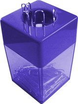 SDI - Paperclip dispensers - 45x45x70mm - Inclusief 100 paperclips! - Blauw - 1 stuk