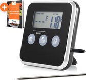 Vleesthermometer met Timer - BBQ Thermometer - Kernthermometer - Suikerthermometer - Keukenthermometer