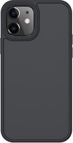 Voor iPhone 12 mini Benks Skin Hand Feeling Series Anti-fall Frosted PC + TPU Case (Black)