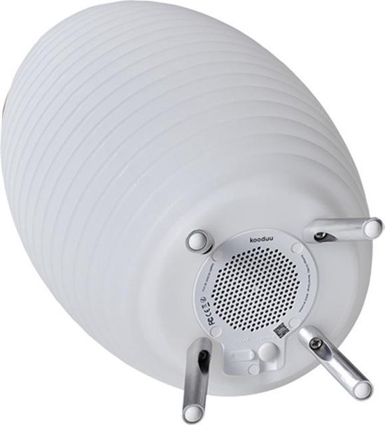 Kooduu Synergy 35 Design Speaker Lamp Bluetooth | - - - Wijnkoeler bol LED Stereo 3-in-1