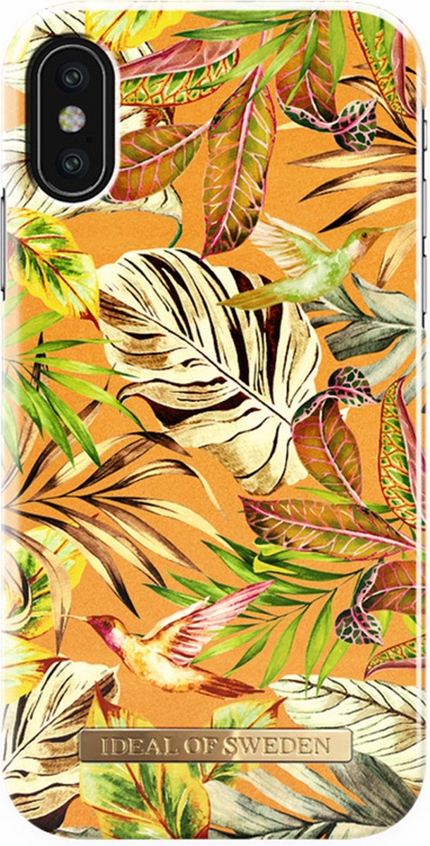 iDeal of Sweden iPhone X Backcover hoesje - Mango Jungle