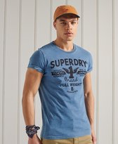 Superdry Heren tshirt Superdry Heren tshirt VINTAGE INDIGO TEE 050620