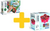 Clementoni puzzelaccessoires voordeelpakket puzzelmat en sorteerbakjes